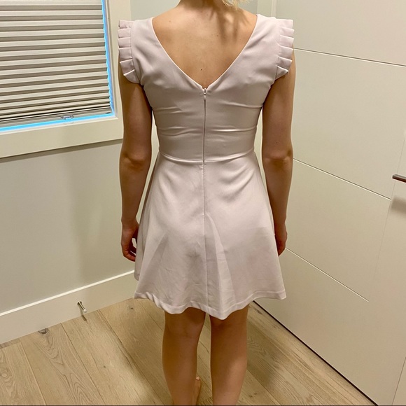 Dynamite Pale Pink Peekaboo Mini Dress Size Small - Picture 2 of 2